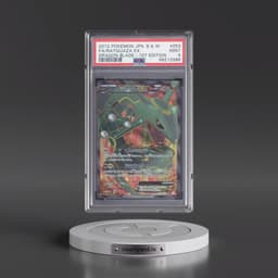 2012 Pokémon Black & White Dragon Blade #053 Rayquaza EX - 1st Edition Holo Full Art (PSA 9 MINT)