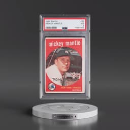 1959 Topps #10 Mickey Mantle (PSA 3 VG)