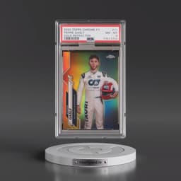 2020 Topps Chrome Formula 1 #11 Pierre Gasly - Gold Refractor (PSA 8 NM-MT)