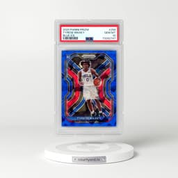 2020 Panini Prizm #256 Tyrese Maxey - Blue Ice (PSA 10 GEM MINT)