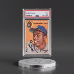 1954 Topps #128 Henry Aaron (PSA 3.5 VG+)