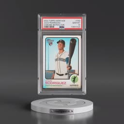 2022 Topps Heritage #700 Julio Rodriguez - Chrome-Refractor (PSA 10 GEM MINT)