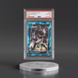 2021 Panini Donruss Optic #204 Justin Fields - Ice (PSA 10 GEM MINT)