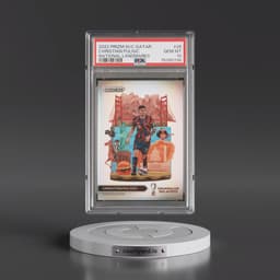2022 Panini Prizm World Cup Qatar National Landmarks #28 Christian Pulisic (PSA 10 GEM MINT)