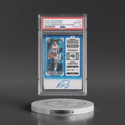2022 Panini Contenders #112 Paolo Banchero - Autograph-Premium Edition-Blue Shimmer (PSA 10 GEM MINT)