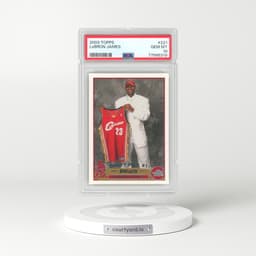 2003 Topps #221 LeBron James (PSA 10 GEM MINT)