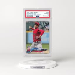 2018 Topps Update #US1 Shohei Ohtani - Pitching in Red Jersey (PSA 10 GEM MINT)