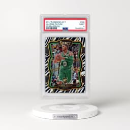 2017 Panini Select #166 Jayson Tatum - Zebra Prizm (PSA 9 MINT)
