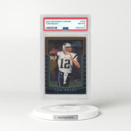 2000 Bowman Chrome #236 Tom Brady (PSA 8 NM-MT)