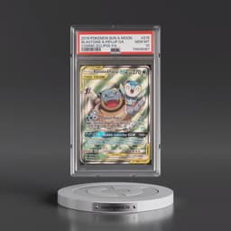 2019 Pokémon Sun & Moon Cosmic Eclipse #215 Blastoise & Piplup GX - Holo Full Art (PSA 10 GEM MINT)