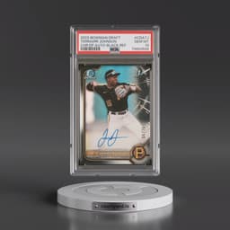 2022 Bowman Draft Chrome Draft Pick Autographs #CDATJ Termarr Johnson - Black Refractor (PSA 10 GEM MINT)