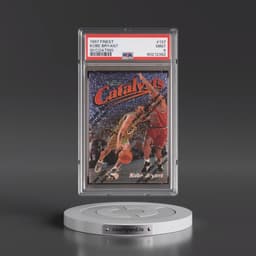1997 Finest #137 Kobe Bryant - w/Coating (PSA 9 MINT)
