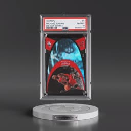 1997 SPx Die-Cut #5 Michael Jordan - Sample (PSA 8 NM-MT)