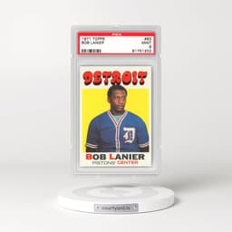 1971 Topps #63 Bob Lanier (PSA 9 MINT)