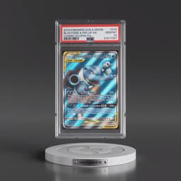 2019 Pokémon Sun & Moon Cosmic Eclipse #214 Blastoise & Piplup GX - Holo Full Art (PSA 10 GEM MINT)