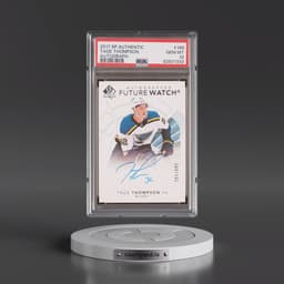 2017 SP Authentic #169 Tage Thompson - Autograph (PSA 10 GEM MINT)