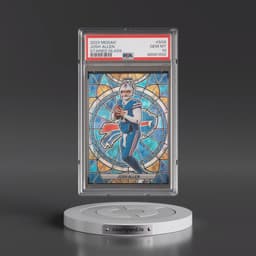 2023 Panini Mosaic Stained Glass #SG5 Josh Allen (PSA 10 GEM MINT)