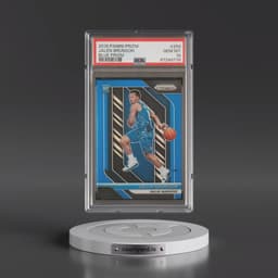 2018 Panini Prizm #250 Jalen Brunson - Blue Prizm (PSA 10 GEM MINT)