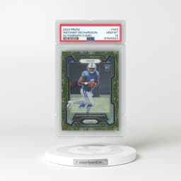 2023 Panini Prizm #343 Anthony Richardson - Autograph-Camo (PSA 10 GEM MINT)