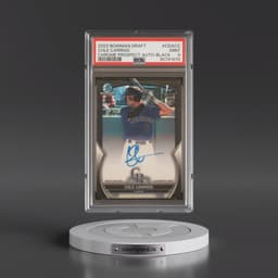 2023 Bowman Draft Chrome Prospect Autograph #CDACC Cole Carrigg - Black Refractor (PSA 9 MINT)