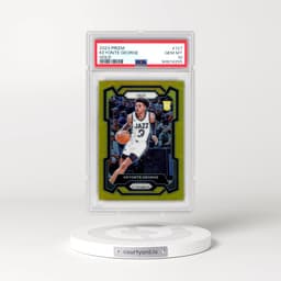 2023 Panini Prizm #127 Keyonte George - Gold Prizm (PSA 10 GEM MINT)