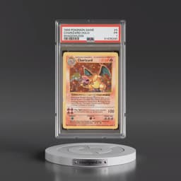 1999 Pokémon Game #4 Charizard - Holo Shadowless (PSA 1 PR)