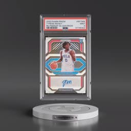 2020 Panini Prizm Rookie Penmanship #RPTMX Tyrese Maxey - Silver Prizm (PSA 9 MINT)