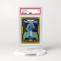 2023 Panini Prizm #332 Sam LaPorta - Gold Prizm (PSA 9 MINT)