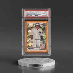 2020 Bowman Chrome Sapphire Edition #BCP8 Jasson Dominguez - Orange (PSA 10 GEM MINT)