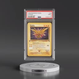 1999 Pokémon Fossil #30 Zapdos - 1st Edition (PSA 9 MINT)
