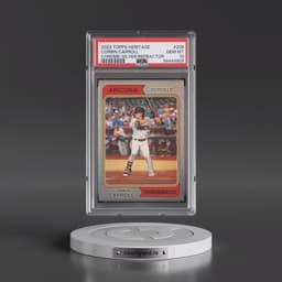 2023 Topps Heritage #209 Corbin Carroll - Chrome-Silver Refractor (PSA 10 GEM MINT)