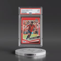 2023-24 Panini Donruss FIFA #54 Lamine Yamal - Optic-Red (PSA 9 MINT)