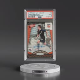 2017 Panini National Convention VIP #86 Christian Pulisic - Autograph-Red Wave (PSA 9 MINT)