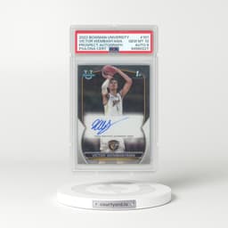 2022 Bowman Chrome University #101 Victor Wembanyama - Prospect Autograph (PSA 10 GEM MINT)