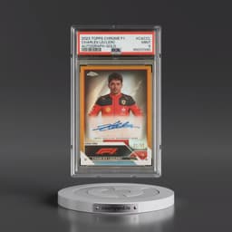 2023 Topps Chrome Formula 1 Chrome Autographs #CACCL Charles Leclerc - Gold Refractor (PSA 9 MINT)