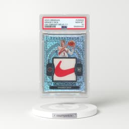 2023 Panini Obsidian Unbreakable Memorabilia #UMGDI Gradey Dick - Vibrant Mojo 1/1 (PSA 10 GEM MINT)