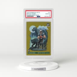 2023 Panini Donruss Optic Downtown! #D1 Bryce Young - Gold (PSA 10 GEM MINT)