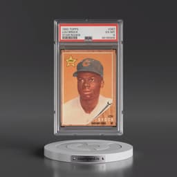 1962 Topps #387 Lou Brock - Star Rookie (PSA 6 EX-MT)