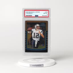 2000 Bowman Chrome #236 Tom Brady (PSA 8 NM-MT)