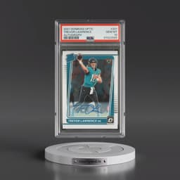 2021 Panini Donruss Optic #201 Trevor Lawrence - Autograph (PSA 10 GEM MINT)