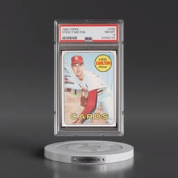 1969 Topps #255 Steve Carlton (PSA 8 NM-MT)