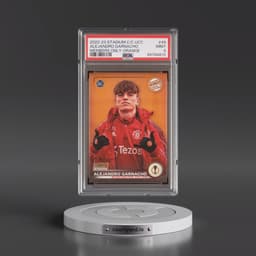 2022-23 Topps Stadium Club Chrome UEFA Club Competitions #49 Alejandro Garnacho - Members Only-Orange (PSA 9 MINT)