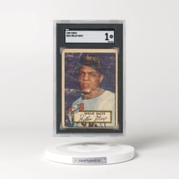 1952 Topps #261 Willie Mays (SGC 1 PR)