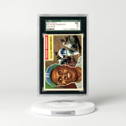 1956 Topps #30 Jackie Robinson - Gray Back (SGC 5 EX)