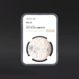 1894-S One Dollar NGC MS63