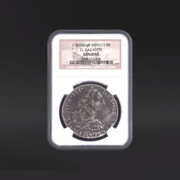 1782MO FF MEXICO 8R EL CAZADOR NGC GENUINE
