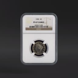 1905 5 Cents NGC PF67CAMEO