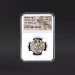 Kingdom of Elymais GREEK COINAGE AR Tetradrachm yr.272(?) (41/0 BC) NGC XF