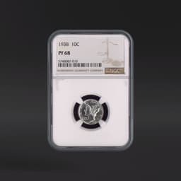 1938 10 Cents NGC PF68