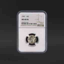 1941 10 Cents NGC MS68FB